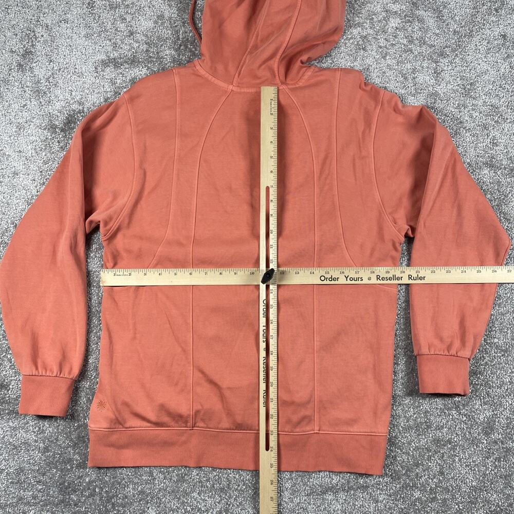 Athleta Hoodie Womens Small Sundown Organic Cotton Oversized Yoga Comfy Cozy - Picture 12 of 16